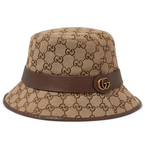 brown gucci hat